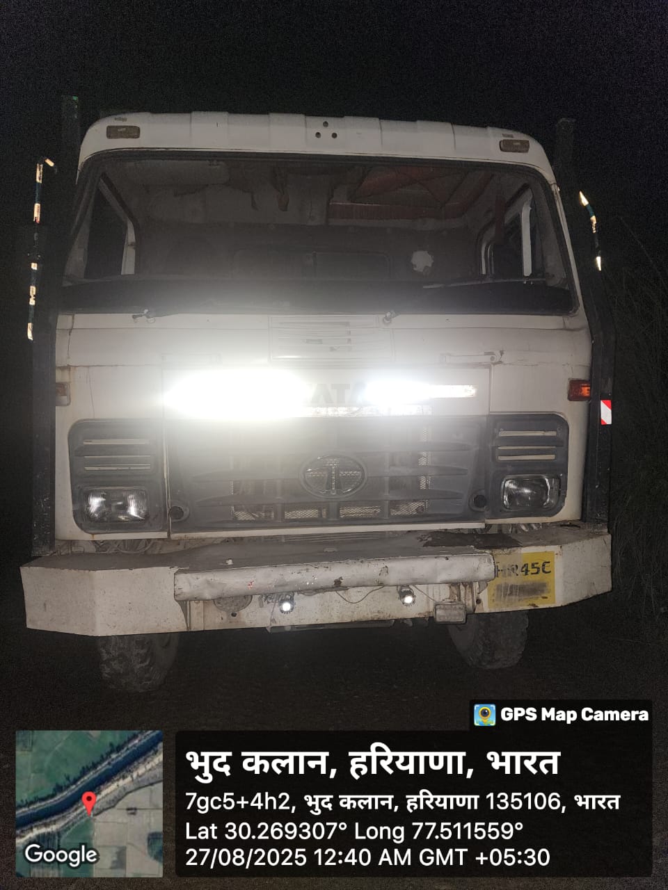 स्टेट एनफोर्समेंट ब्यूरो की रेड, भूड़कलां कच्चे रास्ते पर अवैध खनिज परिवहन करते आठ डंपर काबू