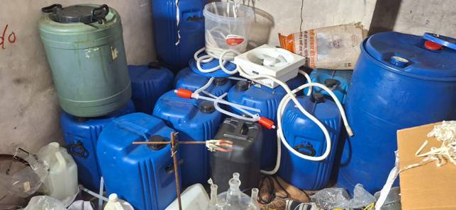 ड्रग्स के खिलाफ एनसीबी व राजस्थान पुलिस को मिली बड़ी सफलता, सिरोही जिला में कार्रवाई, गुप्त लैब का भंडाफोड़