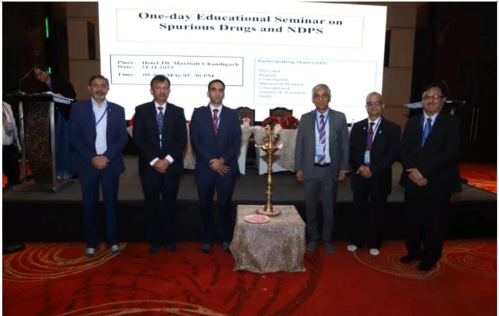 इंटरस्टेट सेमिनार में मिलावटी दवाओं और एनडीपीएस पर गहन चर्चा, एफडीए हरियाणा ने किया आयोजन