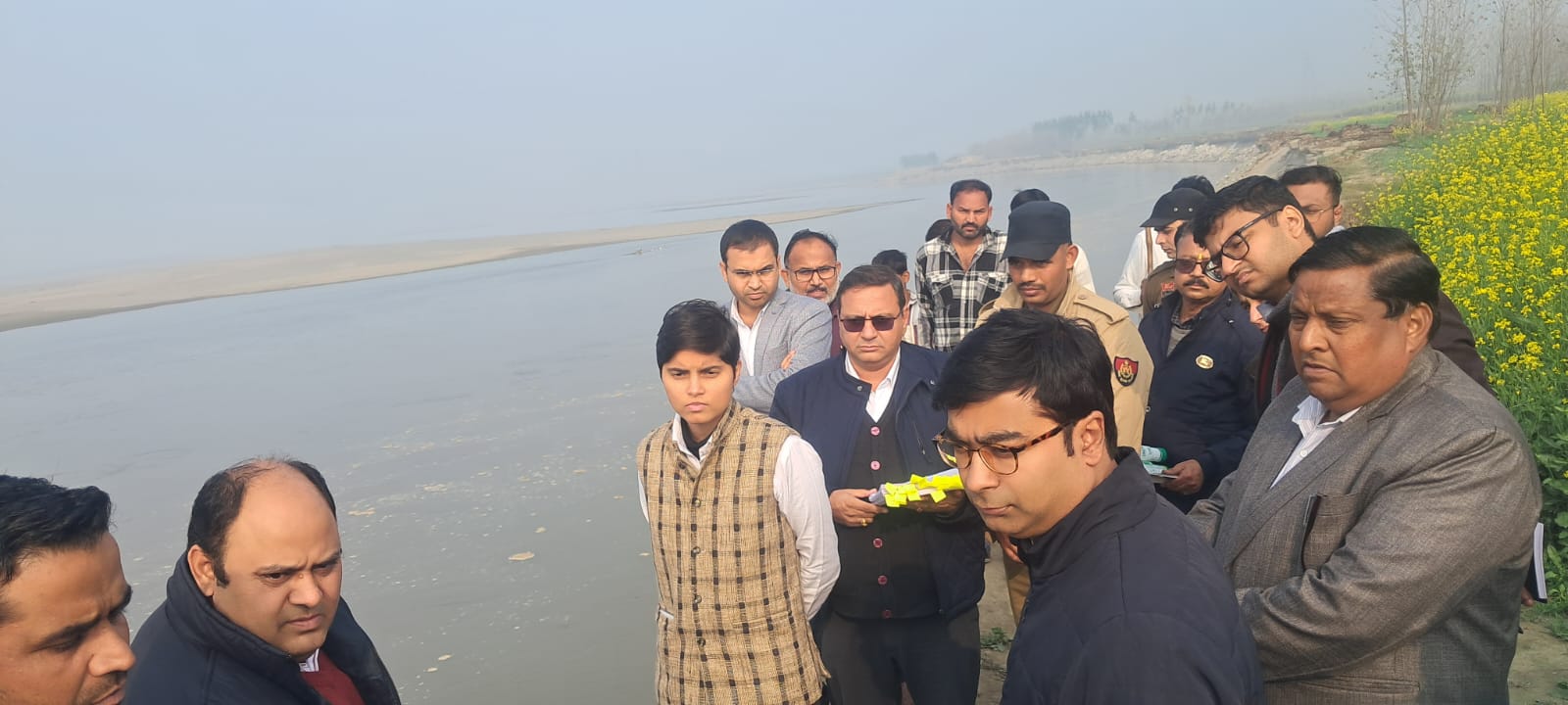 यमुना नदी में आए उफान से हुए भूमि कटाव से प्रभावित विभिन्न गांवों में डीसी ने विजिट कर दिए दिशा-निर्देश