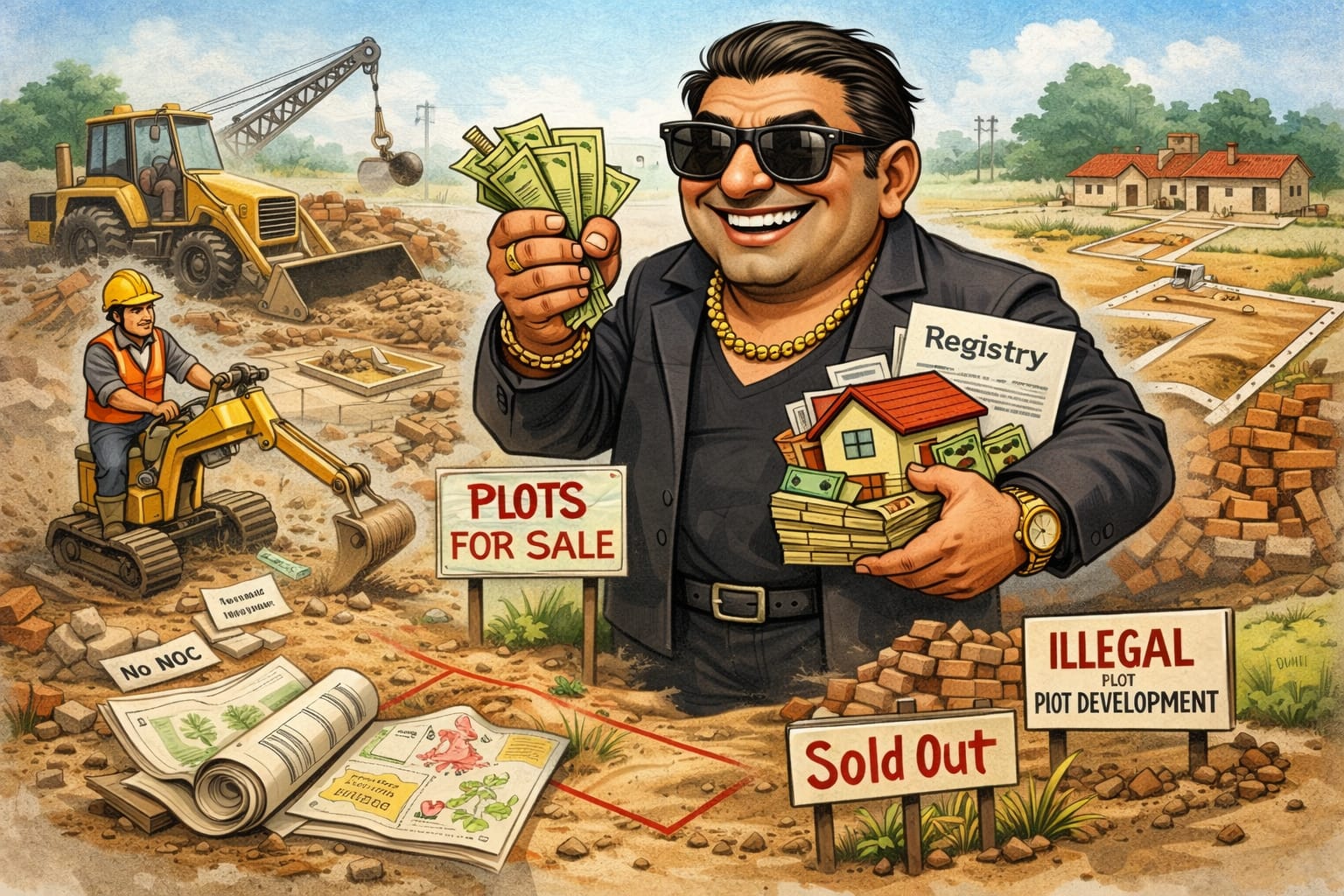 तोड़फोड़ व एफआईआर :  इसके बावजूद आखिर क्यों बेखौफ हैं अवैध कालोनियां डेवलप करने वाले कॉलोनाइजर