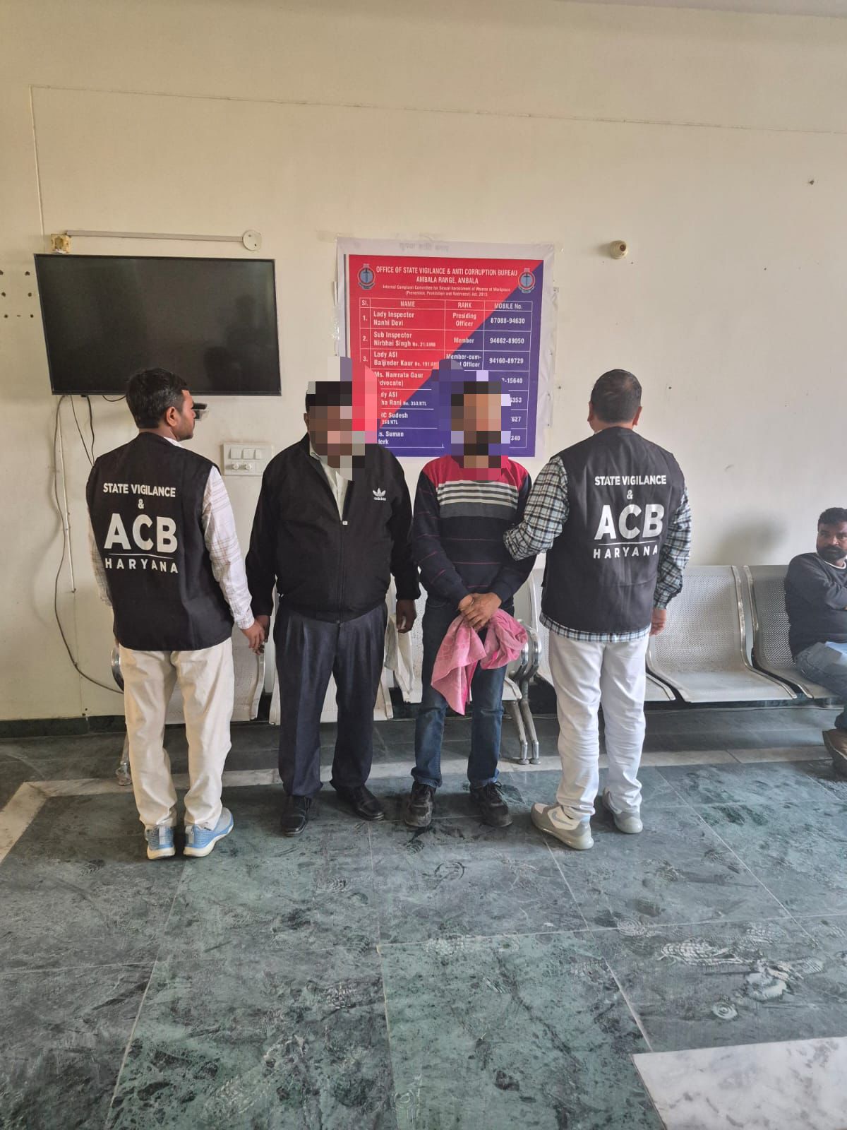 वन्यजीव विभाग के निरीक्षक व एनीमल अटेंडेंट तीस हजार रिश्वत लेते रंगे हाथ गिरफ्तार