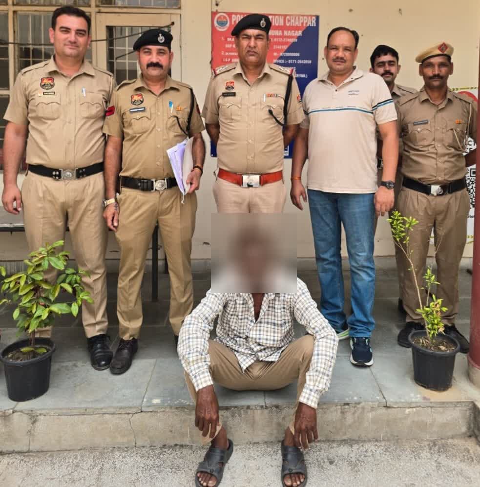 थाना छप्पर पुलिस टीम ने गांव गधोला में महिला की हत्या करने के आरोपी पति को किया गिरफ्तार
