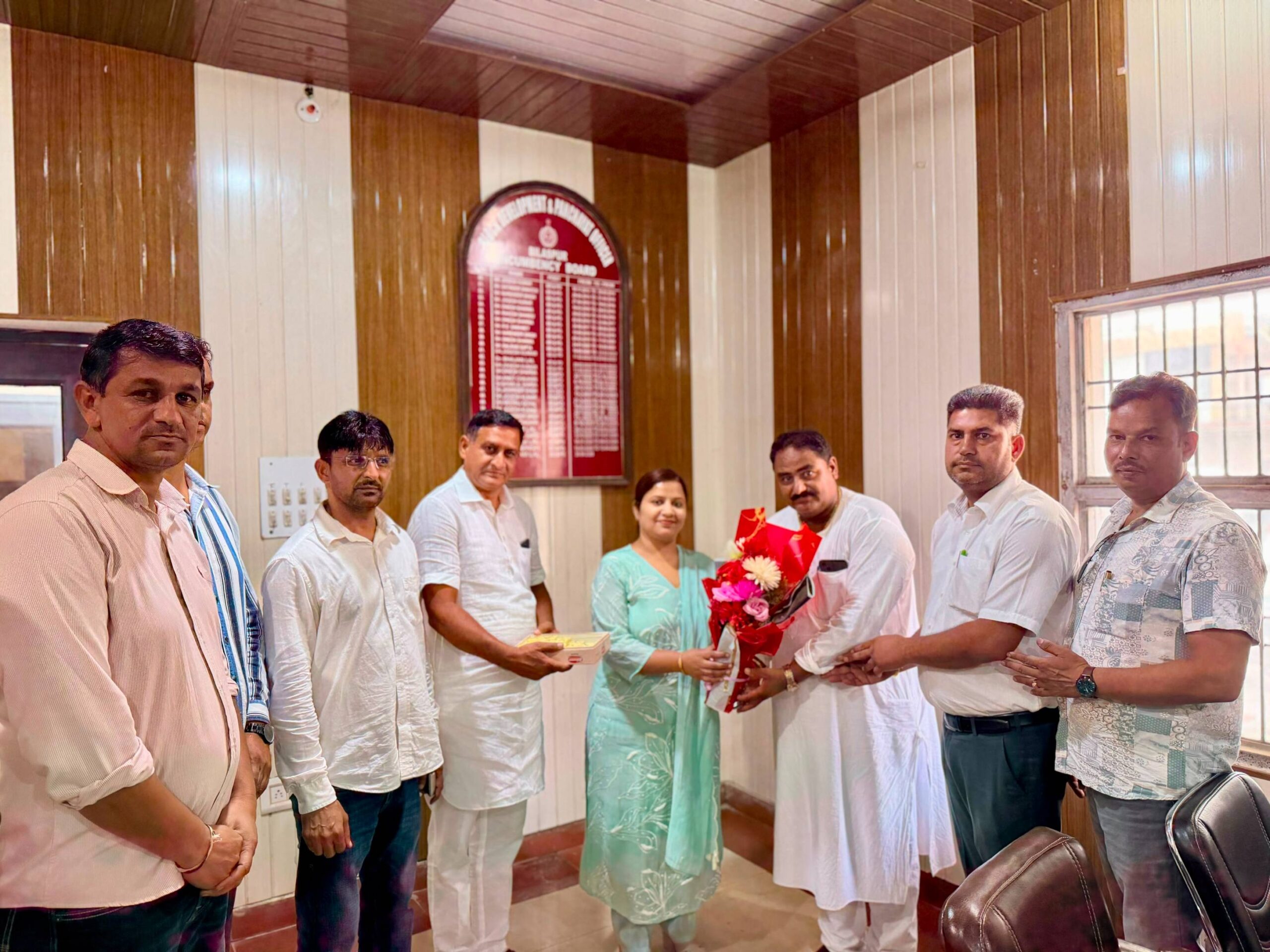 शबनम ने संभाला बीडीपीओ व्यासपुर का पदभार, कर्मचारियों को दिए समयबद्ध कार्य करने के सख्त निर्देश