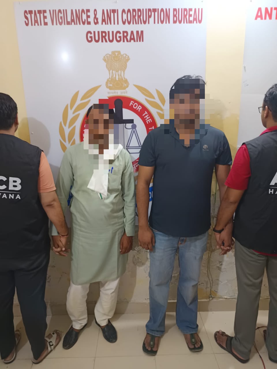  डीएचबीवीएन के क्लर्क और लाइनमैन को राज्य सतर्कता एवं भ्रष्टाचार निरोधक ब्यूरो ने 5 हजार की रिश्वत लेते रंगे हाथों किया गिरफ्तार