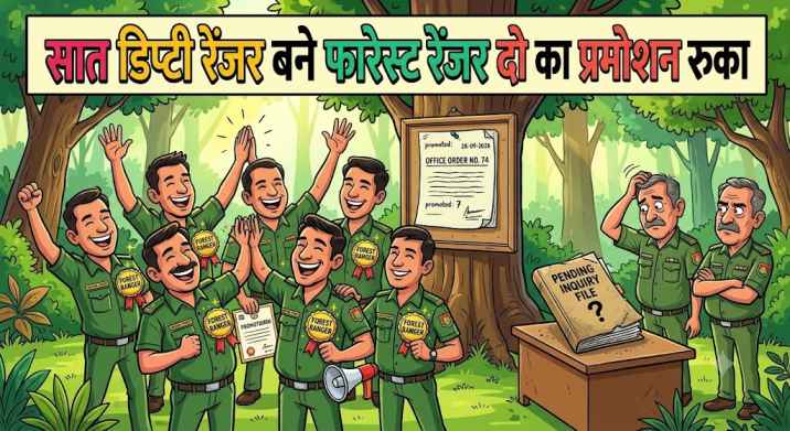 वन विभाग हरियाणा: 7 डिप्टी रेंजरों की बल्ले-बल्ले, बने फॉरेस्ट रेंजर; 2 का प्रमोशन रुका